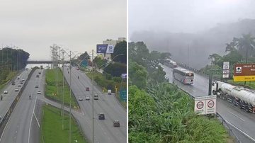 Situação do tráfego nas rodovias do Sistema Anchieta-Imigrantes (SAI)
