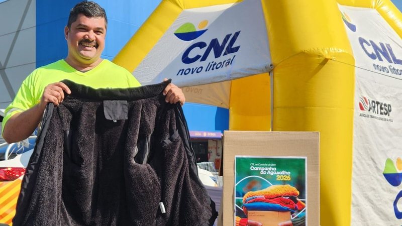 Campanha do Agasalho da CNL arrecada doações de itens de inverno