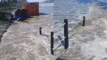 Cidades do litoral de SP são atingidas por ressaca