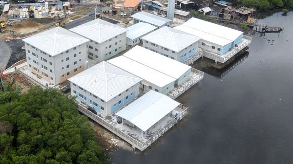 Conheça a empresa responsável pelas obras do Parque Palafitas e do Portinho do Caruara, em Santos