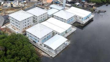 Conheça a empresa responsável pelas obras do Parque Palafitas e do Portinho do Caruara, em Santos