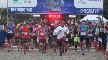Corrida Poseidon abre inscrições para prova na praia do José Menino em Santos
