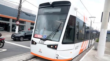 Linha 2 do VLT em Santos terá operação integral a partir de segunda (11)