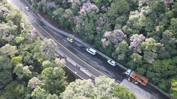 Mogi-Bertioga tem tráfego moderado em toda a serra nesta segunda-feira (18)
