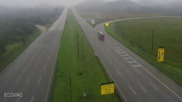 Neblina bloqueia interligação Planalto no Sistema Anchieta-Imigrantes