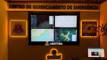 Ubatuba inaugura centro de emergências para monitoramento climático