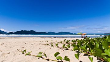 vista de praia de Ubatuba