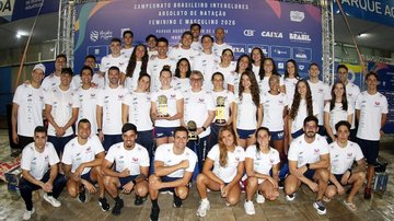 Unisanta/Fupes fica em terceiro no Troféu Maria Lenk e forma base da seleção brasileira