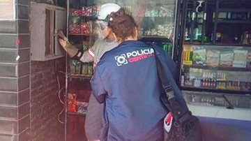 Agente da CPFL em vistoria