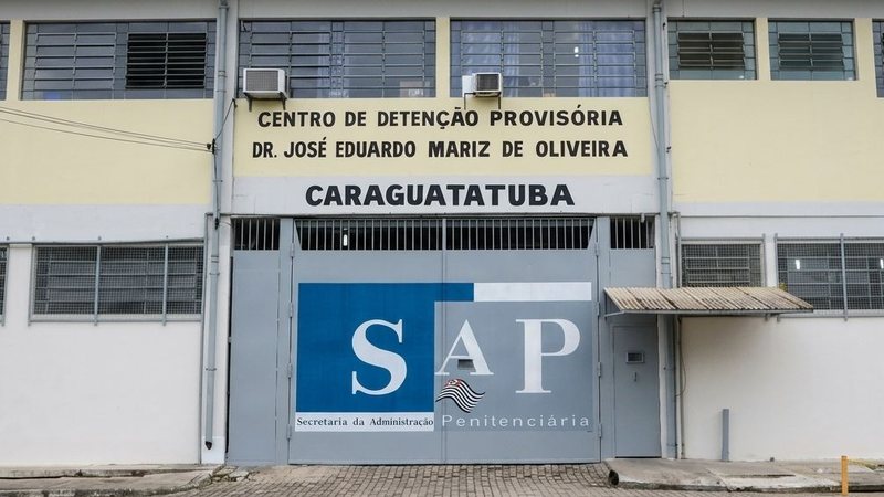 O CDP de Caraguatatuba, no litoral de SP, que proibiu a entrada de sete mulheres no fim de semana por irregularidades - Divulgação