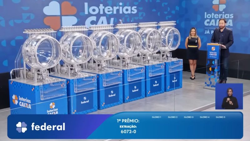 Transmissão da Loteria Federal