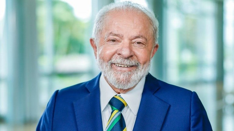 Foto do presidente Lula