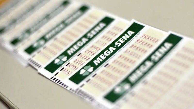 Volante da Mega-Sena.