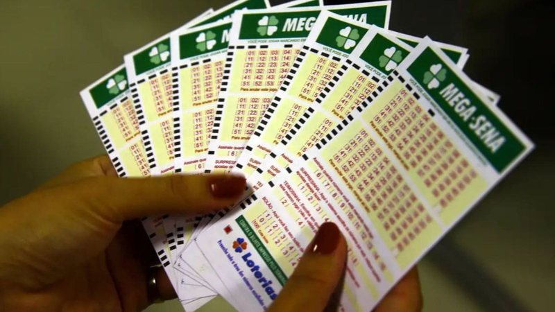 Volante da Mega-Sena.