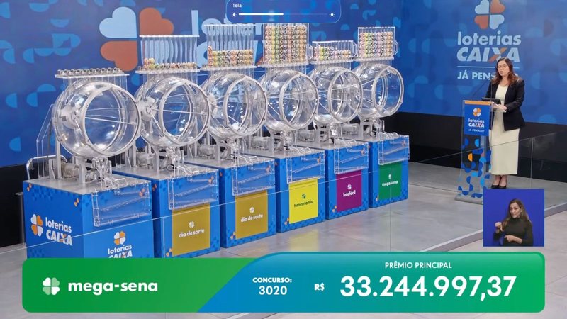 Sorteio da Mega-Sena 3020