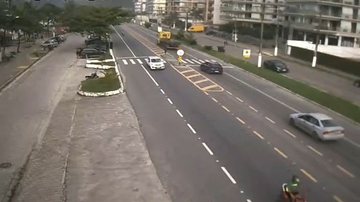 Motoristas encontram pistas livres na rodovia Rio-Santos, neste fim de tarde de quarta (17)