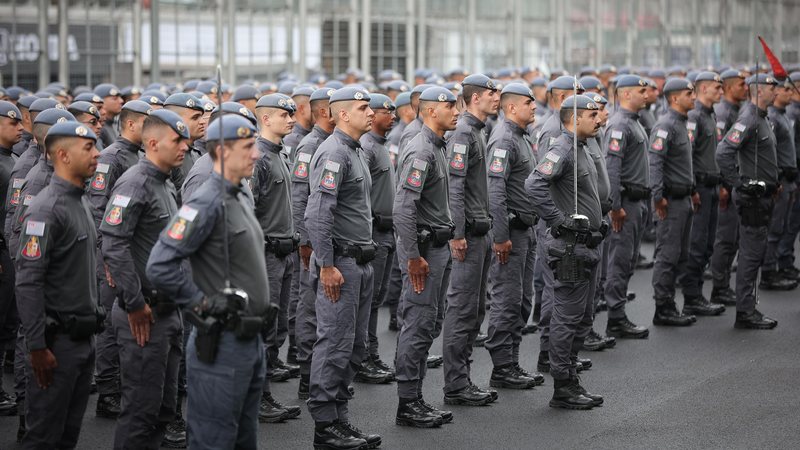 Agentes da Polícia Militar de São Paulo