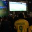 Praça 14 Bis transmite Brasil x Japão em telão, no Guarujá
