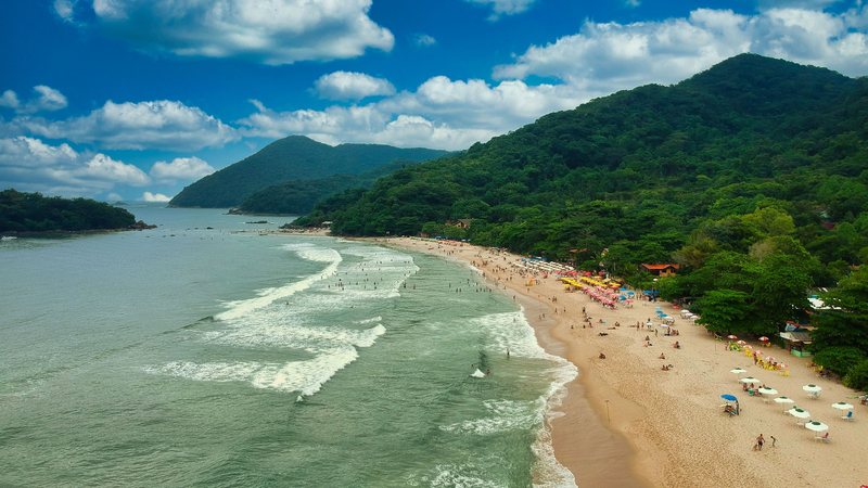Praia de Ilhabela.