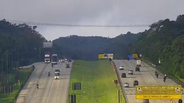 Situação do tráfego nas rodovias do Sistema Anchieta-Imigrantes (SAI)
