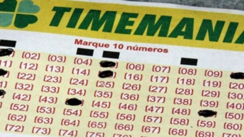 Volante da Timemania.