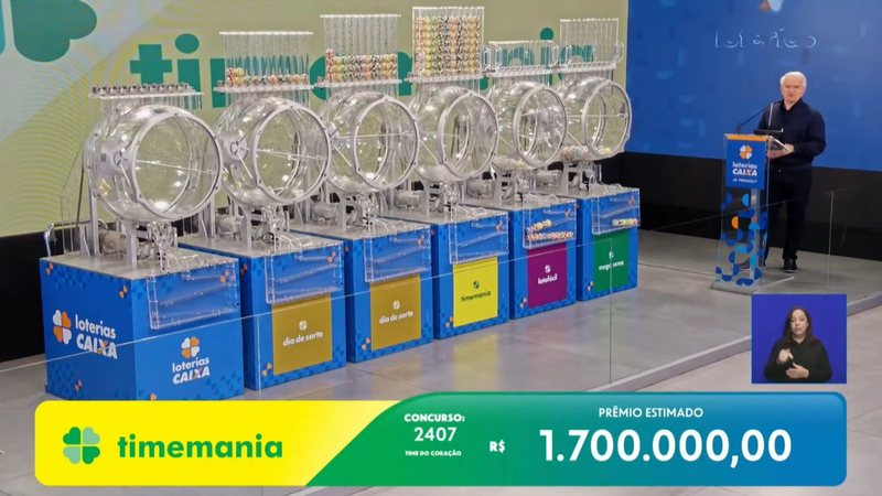 Sorteio da Timemania 2407