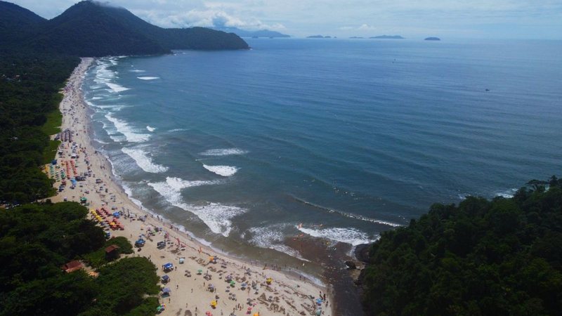 Praia de Itamambuca.