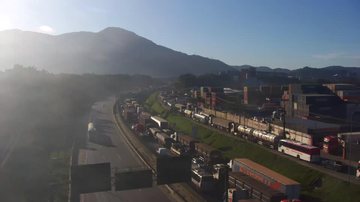 Situação do tráfego nas rodovias do Sistema Anchieta-Imigrantes (SAI)
