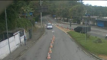 Foto da travessia de balsas