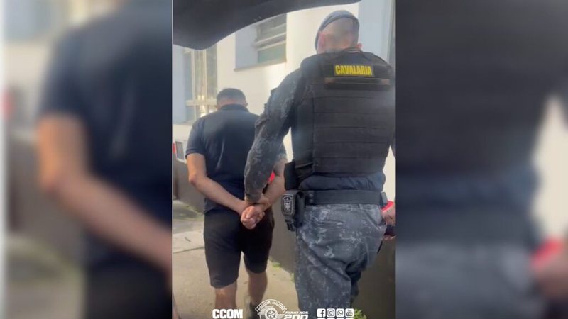 Batalhão de Choque desce a serra e captura traficante procurado pela Justiça no litoral de SP