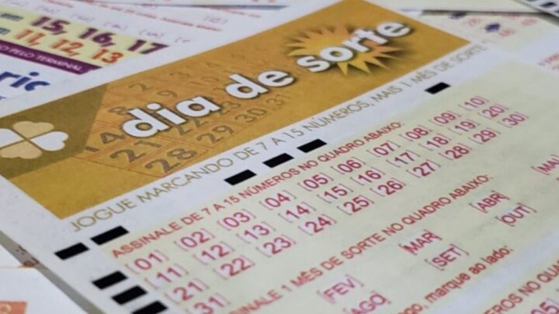 Volante do Dia de Sorte.