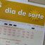 Volante do Dia de Sorte.