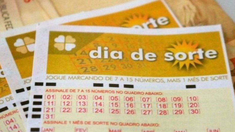 Volante da Dia de Sorte.