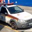 Viatura do Departamento de Trânsito estacionada em local proibido; agentes tomavam café em padaria - Reginaldo Pupo