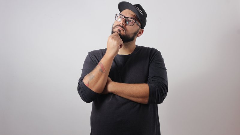 Pessoa com dúvida