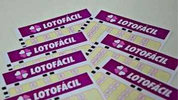 Volante da Lotofácil.
