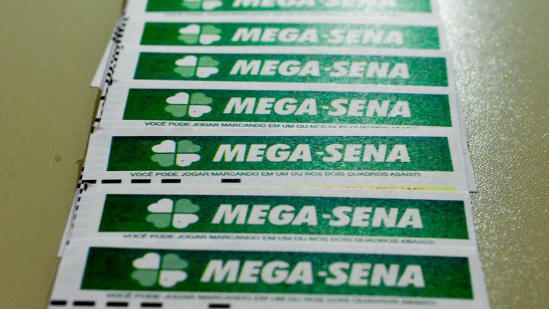 Volante da Mega-Sena.