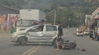 Foto de acidente