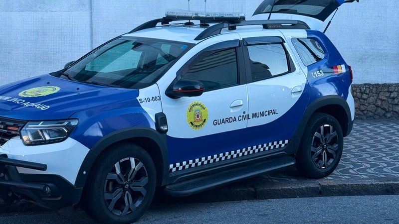 Viatura da GCM de São Vicente