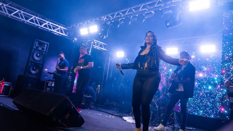 Apresentação musical no Nordeste dos Bairros