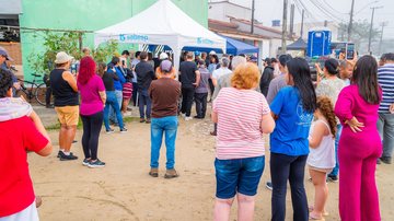 Obras de esgotamento sanitário começam no bairro Maitinga, em Bertioga