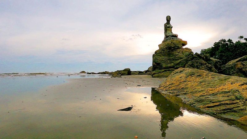 Praia dos Pescadores, em Itanhaém