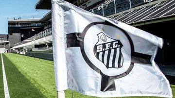 Estádio da Vila Belmiro antes do jogo entre Santos e Corinthians pelo Campeonato Paulista