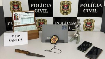 Suspeito de roubo a residência e extorsão via Pix é preso em Santos