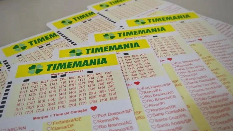 Volante da Timemania.