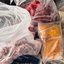 imagem de alguns dos alimentos impróprios apreendidos