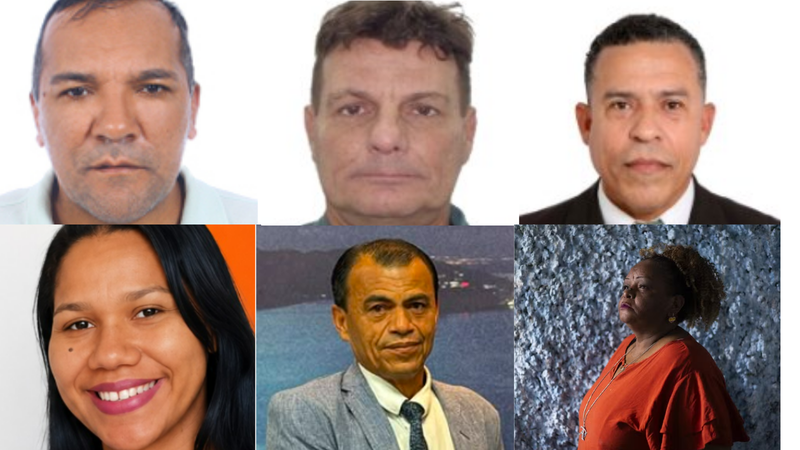 Fotos de candidatos oficializados pelo partido AVANTE
