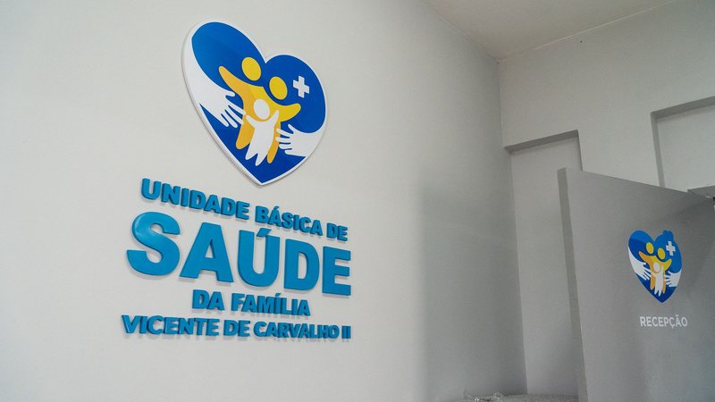 Recepção da USFs Vicente de Carvalho II