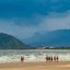 Praia de Boraceia, em São Sebastião