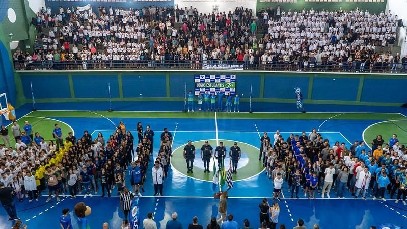Cidade do litoral de SP entra em clima olímpico com competição para mais de 5 mil alunos